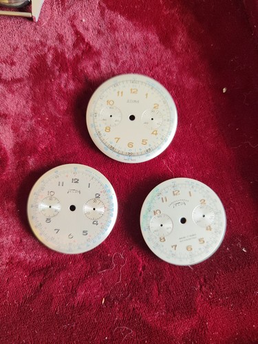 Lot cadrans chronographe - lot, 3
