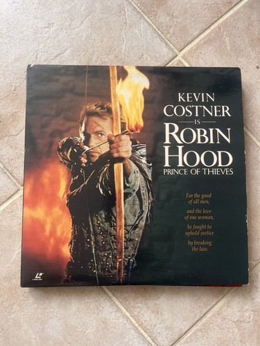 Laserdisc robin hood prince - robin,
