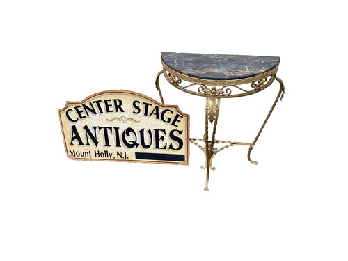 65634 marble top - , decorator