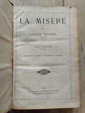 livres anciens.LA MISERE
