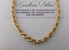 18K OR JAUNE Chaîne COLLIER