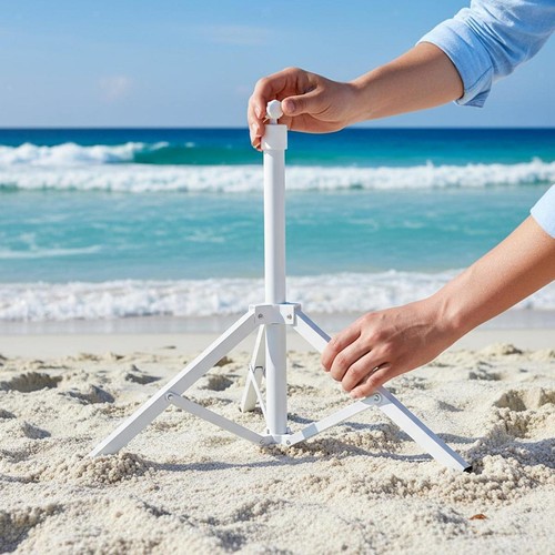Pied parasol plage - de,