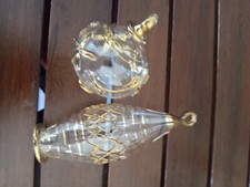 2 boules décorations sapin