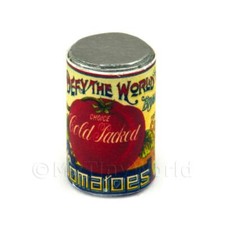 Defy The World Tomatoes Can Miniature Dollhouse (1890s)