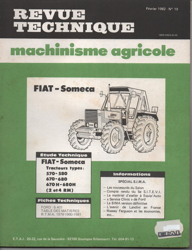 Fiat someca 570 580 - 570, 670