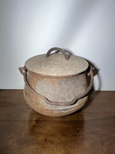 Ancien Chaudron Fonte Pour
