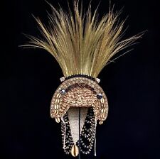 Head Hunter Asmat Warrior Headdress Hat Papua New Guinea Style Tribal Art Decor