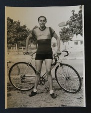 Press photo JAC 2 AUGUST 1943 cycling cyclist racing bike bike bicycle 