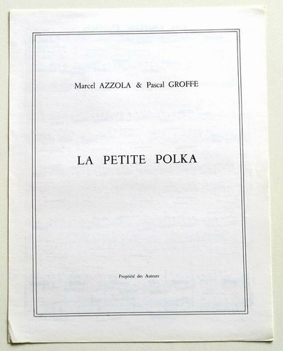 Partition sheet music marcel - partition,