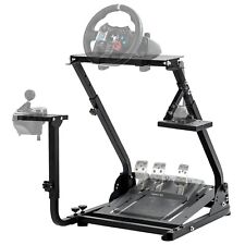USED-Sim Racing Wheel Stand Frame Foldable Fit Logitech G920 Thrustmaster