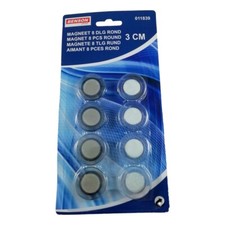 8 X Aimant Magnet Disque Rond