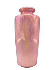 EMPIRE PORCELAIN CO. EMPIRE WORKS IRIDESCENT LUSTRE VASE PINK ENGLAND