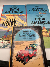 Herge Les Adventures De  Tintin 5 Books