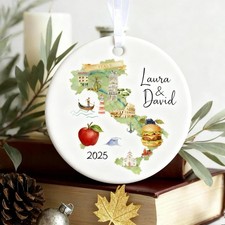 Italy Ornament Personalized