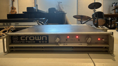 Crown macro tech 600 - crown, 2