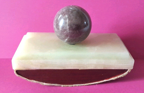 Ancien tampon buvard marbre - buvard,