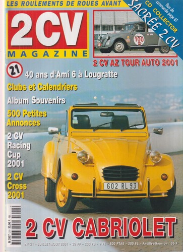 2cv magarine - n°21, tour