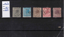 Timbres de Belgique neuf* série complète de 1865-66 n° 17 à 21  cote : 170,00 €