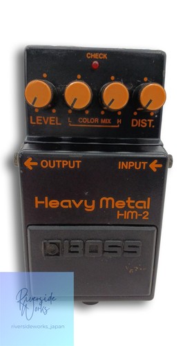 Pédale effets boss - d'effets, hm-2