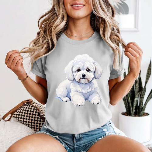 Shirt bichon frise dog - t-shirt,