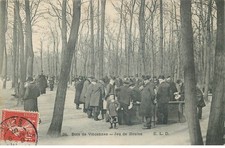 PARIS Bois de vincennes BOULES GAME