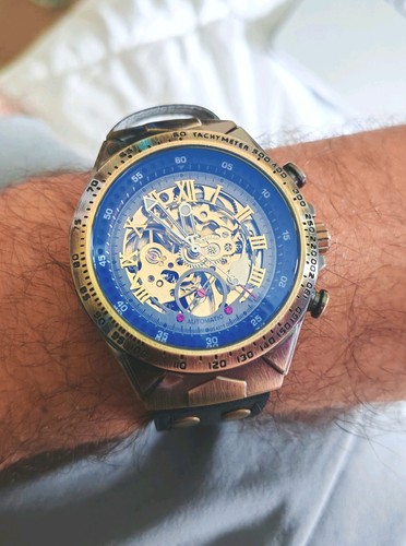 Montre automatique squelette