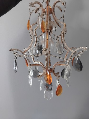 Murano lustre pampilles - lustre,