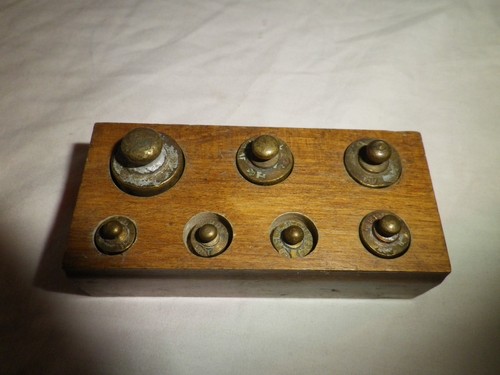 Ancienne boite poids en - ancienne,