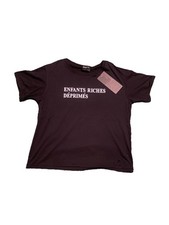 Men's ERD Enfants Riches Deprimes T-Shirt Black Printed Size XL