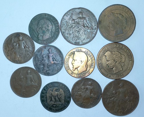 Lot pièces et 10 - 5,