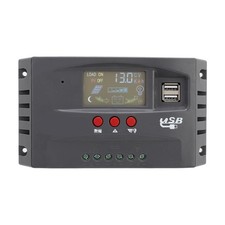 MPPT Solar Charge Controller 12V 24V Adjustable Parameter Color LCD Display NEW