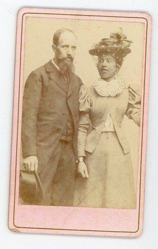 Photo cdv couple pose - cdv,, un