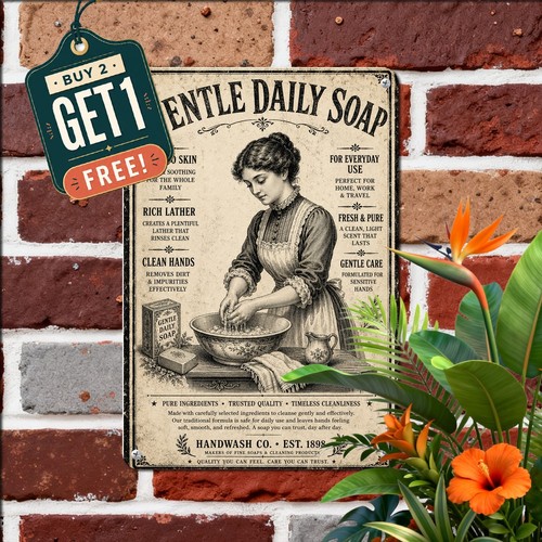 Vintage retro wall artwork - vintage,