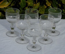 Service de 6 verres en cristal