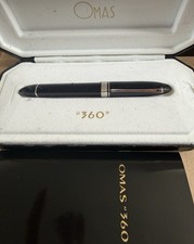 OMAS 360 Noir - Rare Plume Or
