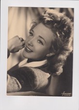 Micheline PRESLE ORIGINAL PHOTOGRAPH 24*18 HARCOURT