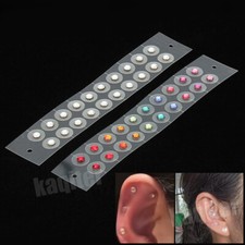 40pcs Diamond Acupuncture Ear Massage Patches Crystals Relax Relieve Stress