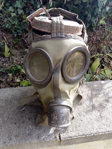 Masque gaz allemand ww2 - gaz,