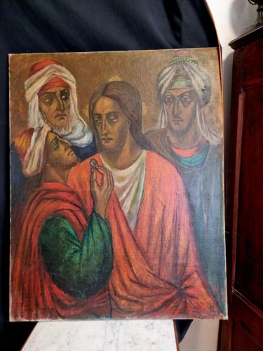 Grande huile sur - grande,