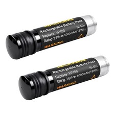 2Pack 3,6V 5,0Ah Batterie pour Black & Decker Versapak VP100 VP110 VP600 VP4000