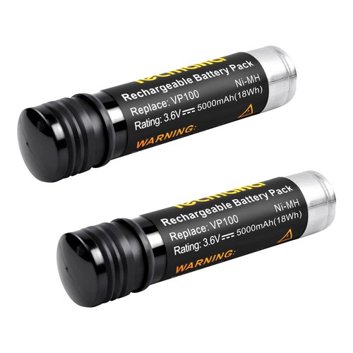2pack 0ah batterie - 5,0ah, pour