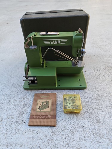 Elna machine coudre - elna, à