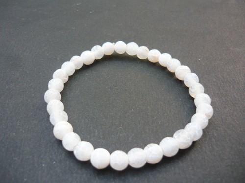 Bracelet perles agate - bracelet,