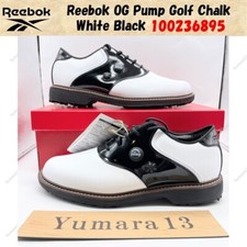 Taille homme Reebok OG Pump Golf Chalk blanc noir 100236895