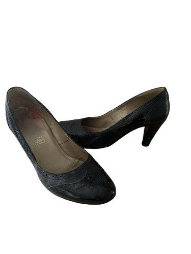 Chaussures escarpins cuir - escarpins, en