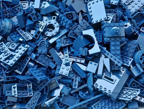 Lego vrac 250g bleu - lego,