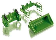WIKING - Ensemble d'accessoires pour chargeur frontal JOHN DEERE - 1/32 - WIK...