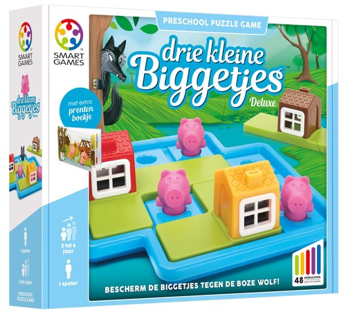Smart games puzzelspel drie - smart,
