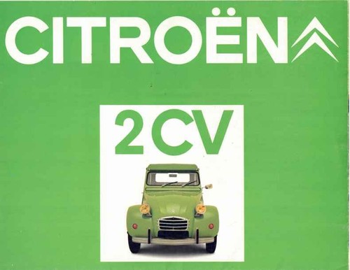 Catalogue brochure citroën - /,