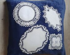 linge ancien  lot de 4